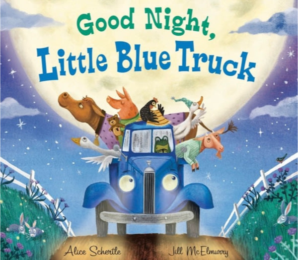 Good Night, Little Blue Truck: A Heartwarming Bedtime Story about Trucks, Farm Animals, and Friendship, For Kids (Ages 4-8)