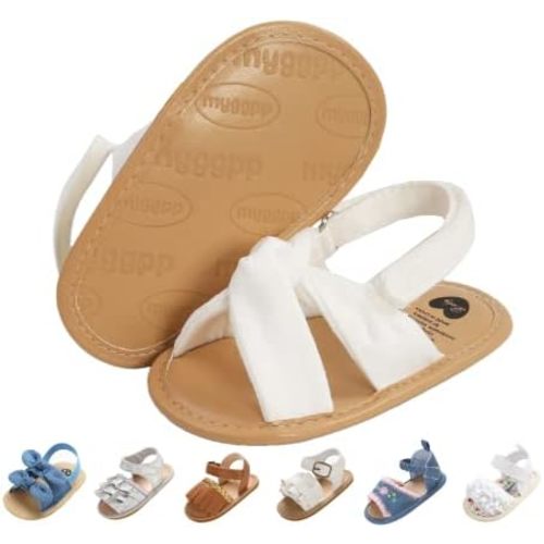 Baby Girls Sandals Summer Shoes Outdoor First Walker Toddler Girls Shoes for Summer