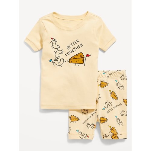 Unisex Snug-Fit Printed Pajama Set for Toddler & Baby