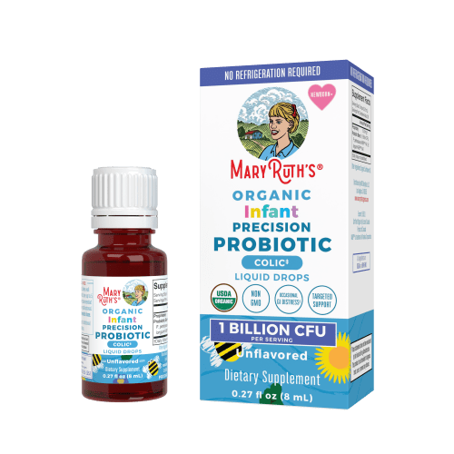 Organic Infant Precision Probiotic Colic Liquid Drops – MaryRuth Organics