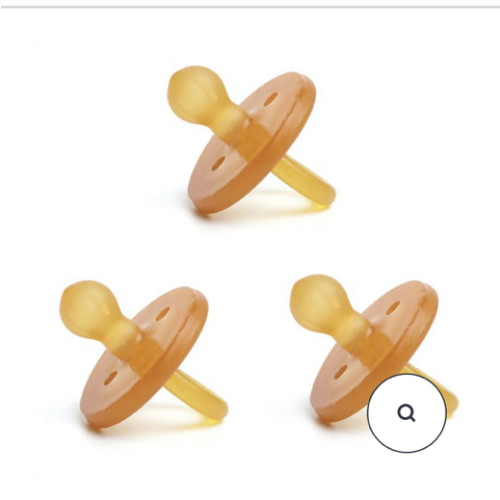 Round Natural Pacifier (3pk)