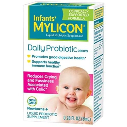 Infants' Mylicon Daily Probiotic Drops, for Colic and Fussiness, 8mL, 21 Daily Doses