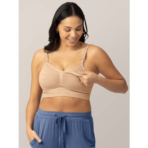 Sublime® Hands-Free Pumping & Nursing Bra | Beige – Kindred Bravely