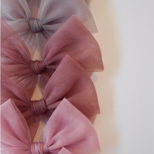 NEW* Soft Tulle Bow's  ~ Baby & Children's Hair Bows, Pinwheel Hair Bows, Tulle Bows, Pig Tail Sets, Toddler Hair Accessories, Handmade.