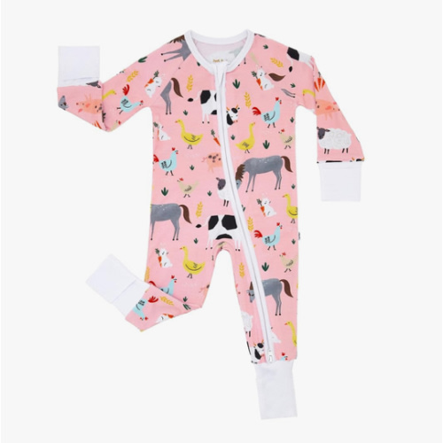 Little Sleepies Pajamas for Baby Boys & Girls, Viscose from Bamboo Baby Pajamas, Preemie & Newborn Sleepers, 2-Way Zipper PJs