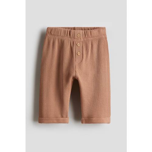 WAFFLED JERSEY PANTS