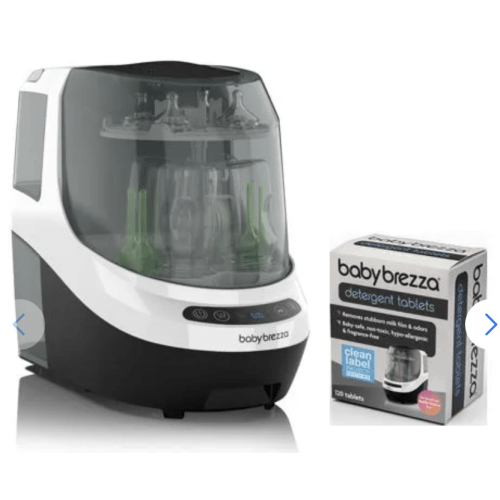 Bottle Washer Pro and Detergent Tablets Bundle | Baby Brezza