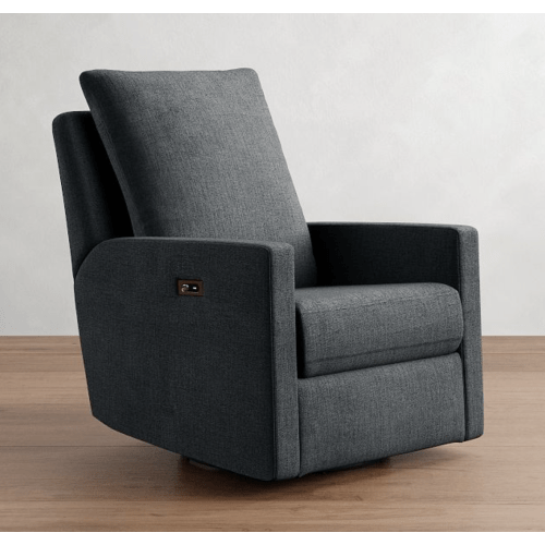 Ayden Square Arm Manual & Power Swivel Glider Recliner