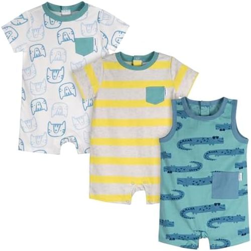 Onesies Brand baby-boys 3-pack Romper
