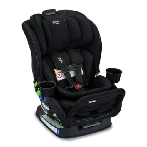 Britax Poplar S 2-in-1 Design with ClickTight Technology Convertible Car Seat, Color: Onyx