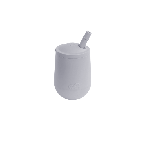 Silicone Mini Cup + Straw Training System by ezpz