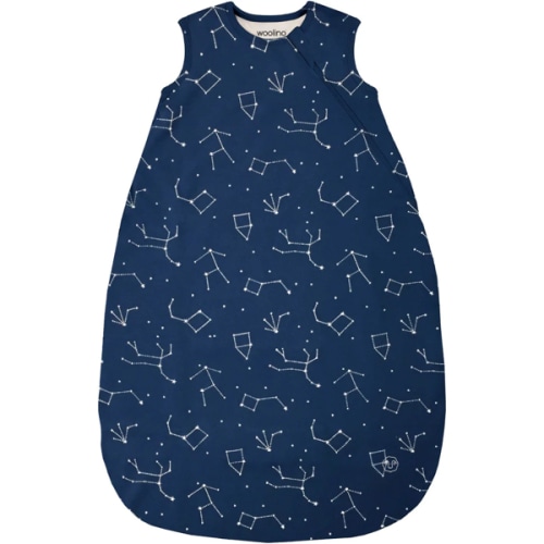 4 Season® Classic Baby Sleeping Bag, Merino Wool & Organic Cotton, Night Sky™, 6-18m