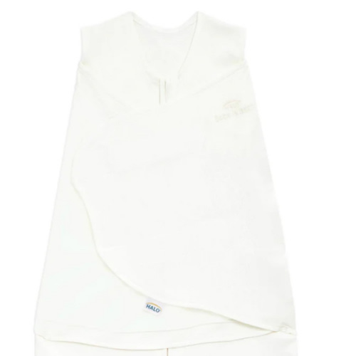 Cream Cotton Baby Swaddle - Newborn | HALO
