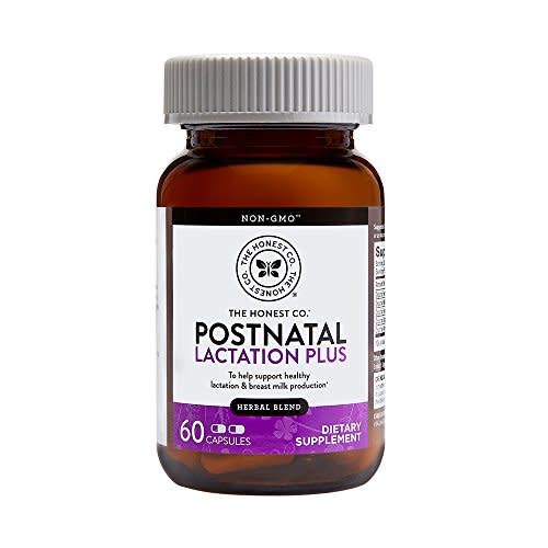 The Honest Company Postnatal Lactation Plus Multivitamin, 60Count