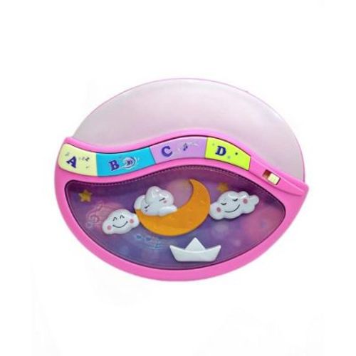 Night Lamp With Multiple Melodies To Put Your Baby To Sleep, In Pink
