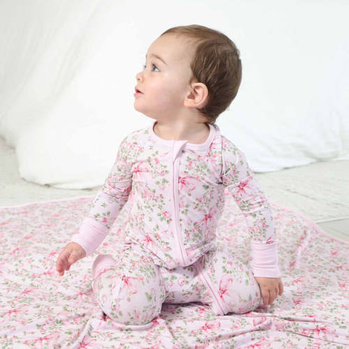 Bows in Bloom Convertible Zip Romper