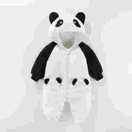 Baby Girls Boys Fleece Warm Jumpsuit Cute Cartoon Animal Outfit Hooded Jumpsuit Romper Winter Newborn Baby Costume for Baby 3-6 Months