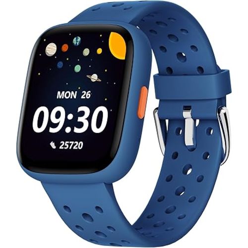 BIGGERFIVE Kids Smart Watch No Phone Needed, 1.8" Fitness Tracker Watch