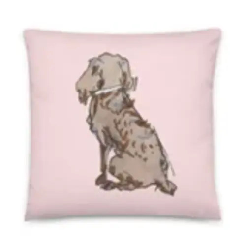 The Buddy Boy Collection by Margaret Wienges "Waiting" Basic Pillow
