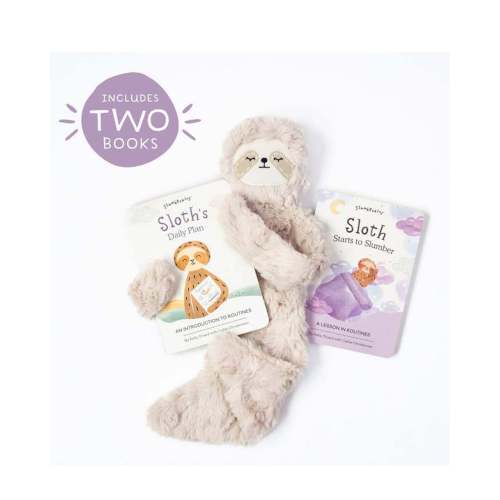sloth's routines set - snuggler + 2 books