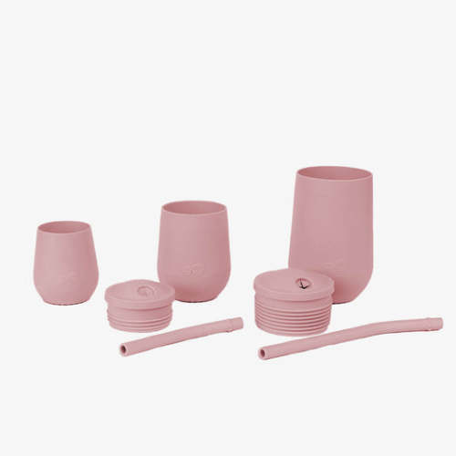 Developmental Cup Set by ezpz / Cup & Straw Training Set for Toddlers