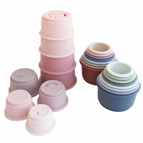 Silicone Stacking Cups