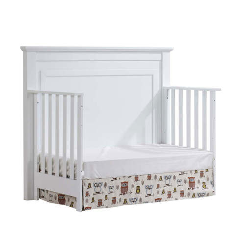 Natart Taylor 5-in-1 Convertible Crib  - White