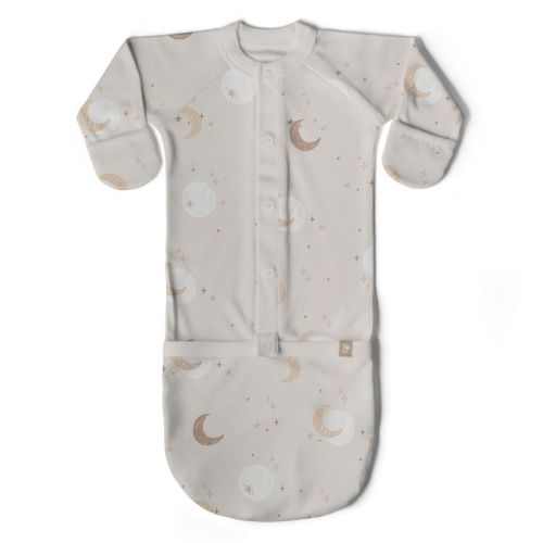 Goumi 24 Hour Convertible Sleeper Baby Gown - Artichoke Newborn