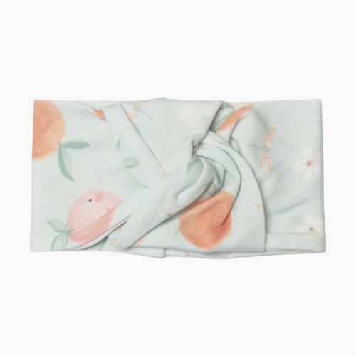 Loulou Lollipop Knotted Headband - Peaches, 0-6 M