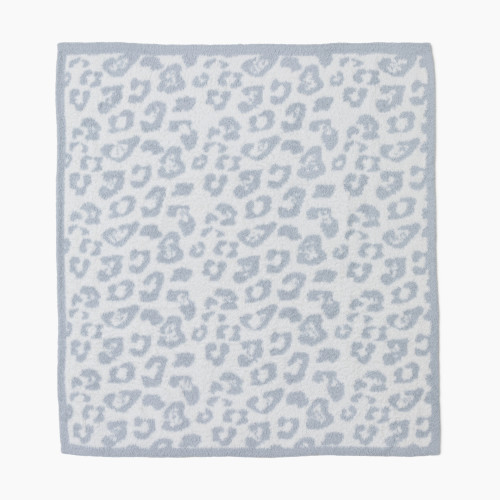 Barefoot Dreams CozyChic Barefoot In The Wild Baby Blanket - Ocean/Cream