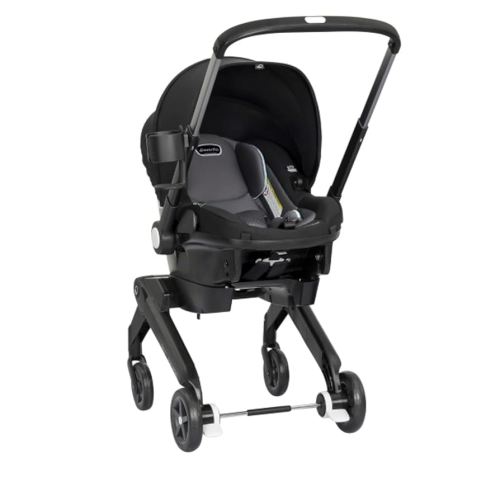 Evenflo Shyft DualRide Infant Car Seat and Stroller Combo (Bryson Blue)