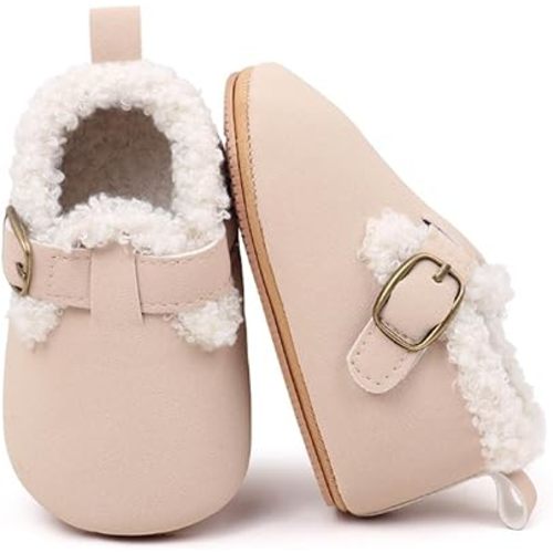 HsdsBebe Baby Boys Girls Oxford Shoes PU Leather Soft Rubber Sole Sneakers Anti-Slip Toddler Ankle Boots Infant Walking Shoes Moccasins