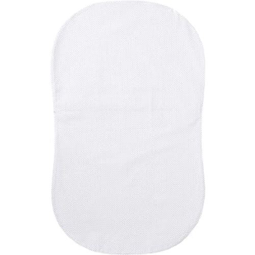 Halo Bassinest Fitted Sheet, Grey Pin Dot color