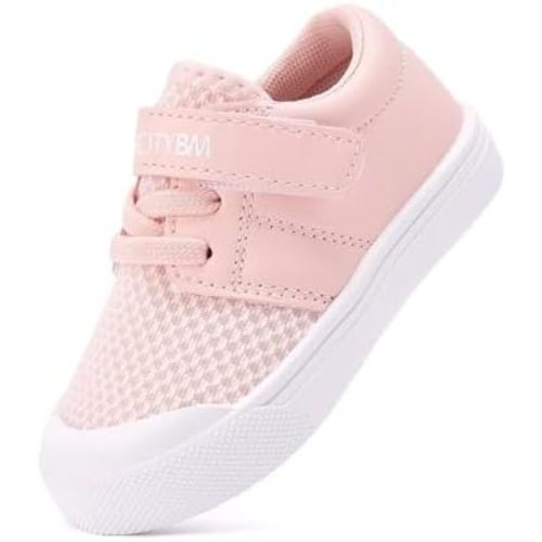 BMCiTYBM Baby Sneakers Girls Boys Lightweight Breathable Mesh First Walkers Shoes 6-24 Months