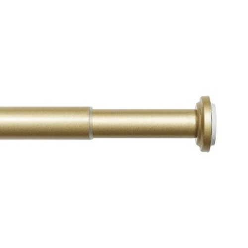 Exclusive Home Adjustable Tension Rod, Color: Gold, Size: 36"-63"
