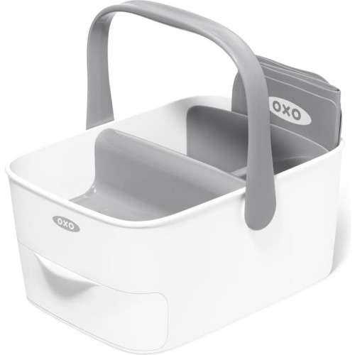 OXO Tot Diaper Caddy & Changing Mat, Gray