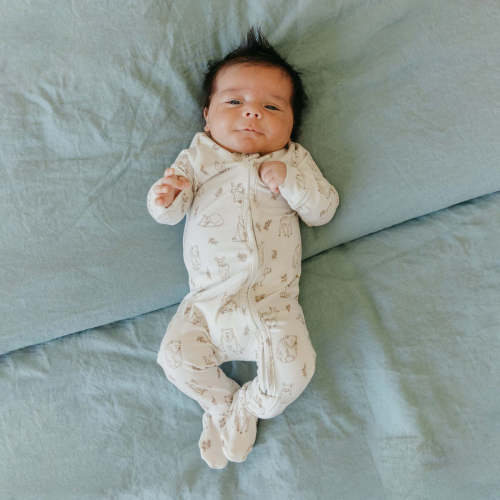 Zip-Up Footie Pajama - Dylan