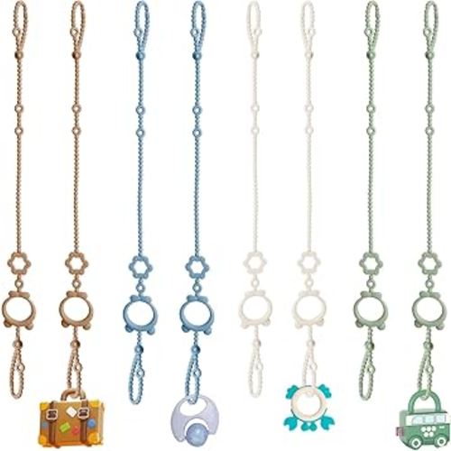 Silicone Pacifier Clip,High Chair,Stroller Accessories,Cribs,Rocking Chair