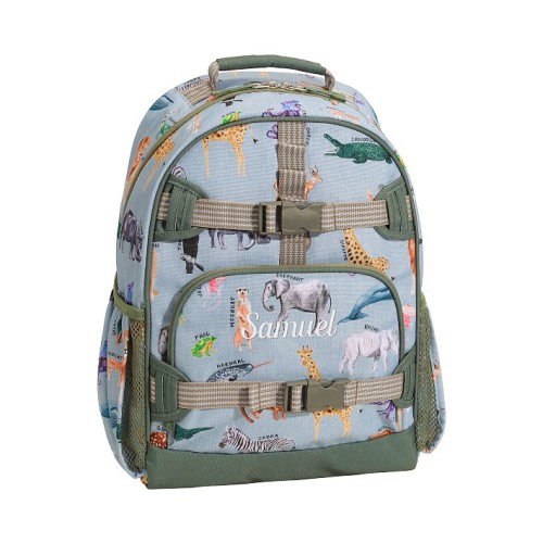 Mackenzie Brendan Safari Animals Backpacks | Pottery Barn Kids