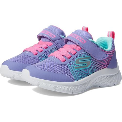 Skechers Unisex-child Microspec Plus - Swirl Sweet Sneaker