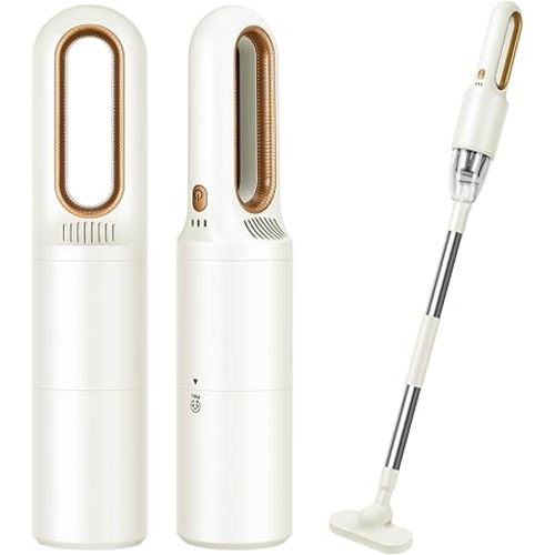 Handheld Vacuum Cleaner, 2IN1 Mini Cordless Vacuum Cleaner, USB Rechargeable Car Vacuum Portable, Quickly Dust Removal, Small Vacuum for Hardwood Floor, Carpets, Pet Hair, Car, Office & Home Cleaning