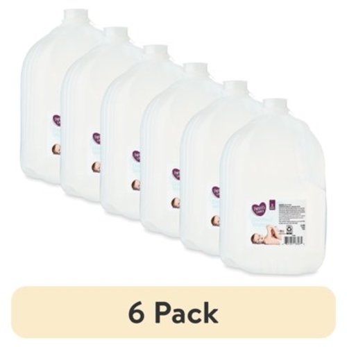 (6 pack) Parent's Choice Distilled Water, 1 Gallon