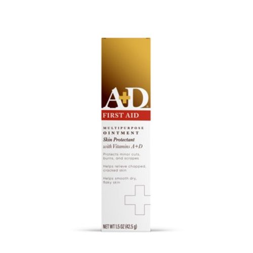 A+D First Aid Ointment, Dry Skin Moisturizer + Skin Protectant, 1.5 Oz Tube