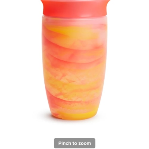 Miracle® 360° Tropical Swirl Sippy Cup, 10oz, Limited Edition | Toddler Drinkware | Munchkin