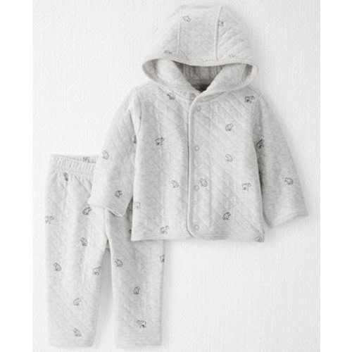 Baby Boys' or Baby Girls' Organic Cardigan and Pants, 2-Piece Set