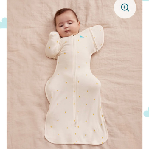 Swaddle Up™ Transition Bag 1.0 TOG Viscose from Bamboo Cream Lemons