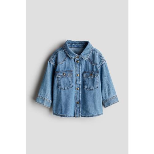COTTON DENIM SHIRT