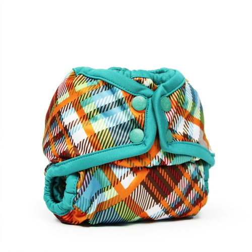 Kanga Care Rumparooz Double Leg Gusset Reusable Cloth Diaper Cover Newborn Snap | Quinn 4-15 lbs