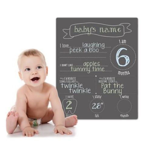 Pearhead Photo Background Chalkboard - BLACK - 18" X 22"