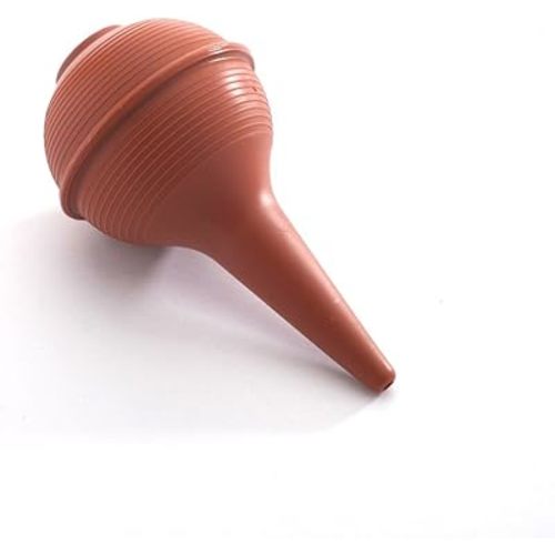 MediChoice Ear-Ulcer Bulb Syringe, Pediatric Thermoplastic Elastomer, 2 Ounce, Red (1 Each)